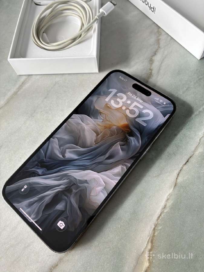 Parduodamas iPhone Pro Max 14 128gb Deep Purple - nuotraukos Nr. 7