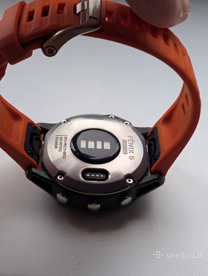 Garmin Fenix 6 Sapphire 47 mm – Sapphire stiklas, - nuotraukos Nr. 8