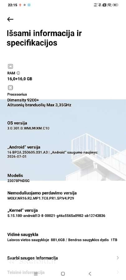 Xiaomi 13t pro 1gb - nuotraukos Nr. 7