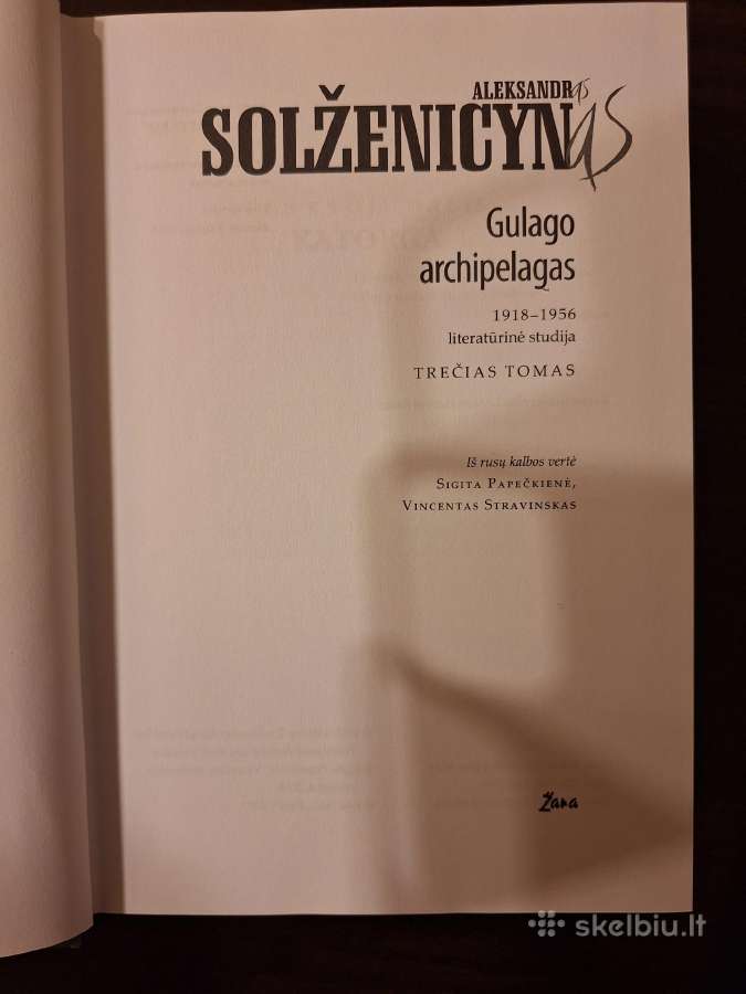 Gulago archipelagas 3 tomas - nuotraukos Nr. 4