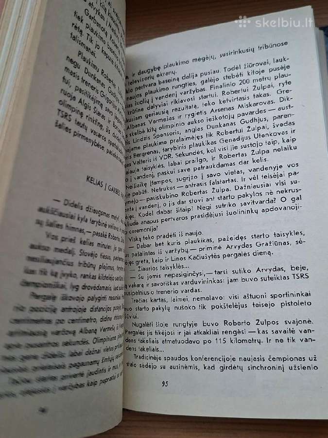 Knyga 1982m. Aidi kurantų olimpiniai dūžiai - nuotraukos Nr. 7