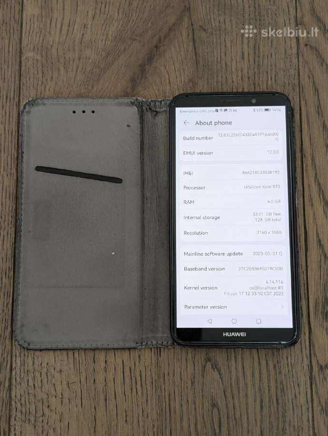 Huawei mate 20 pro su nauja baterija - nuotraukos Nr. 5