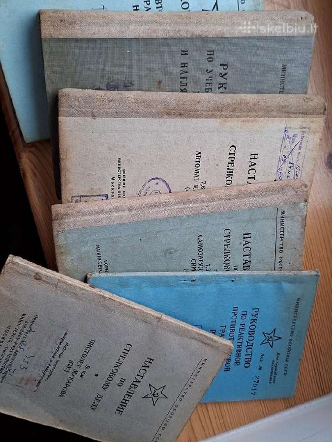 Knygos 1956+m.TSRS karo gynybos leidiniai 16vnt. - nuotraukos Nr. 6