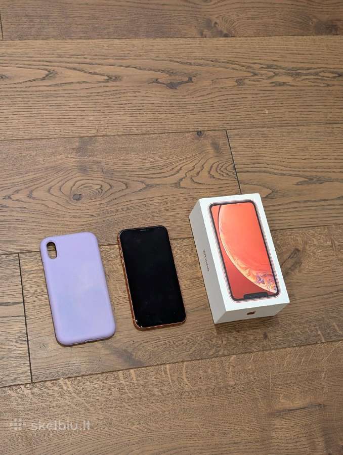 Apple iPhone Xr 256gb Coral – puikios būklės - nuotraukos Nr. 5