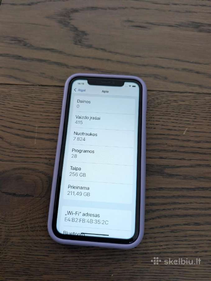 Apple iPhone Xr 256gb Coral – puikios būklės - nuotraukos Nr. 6