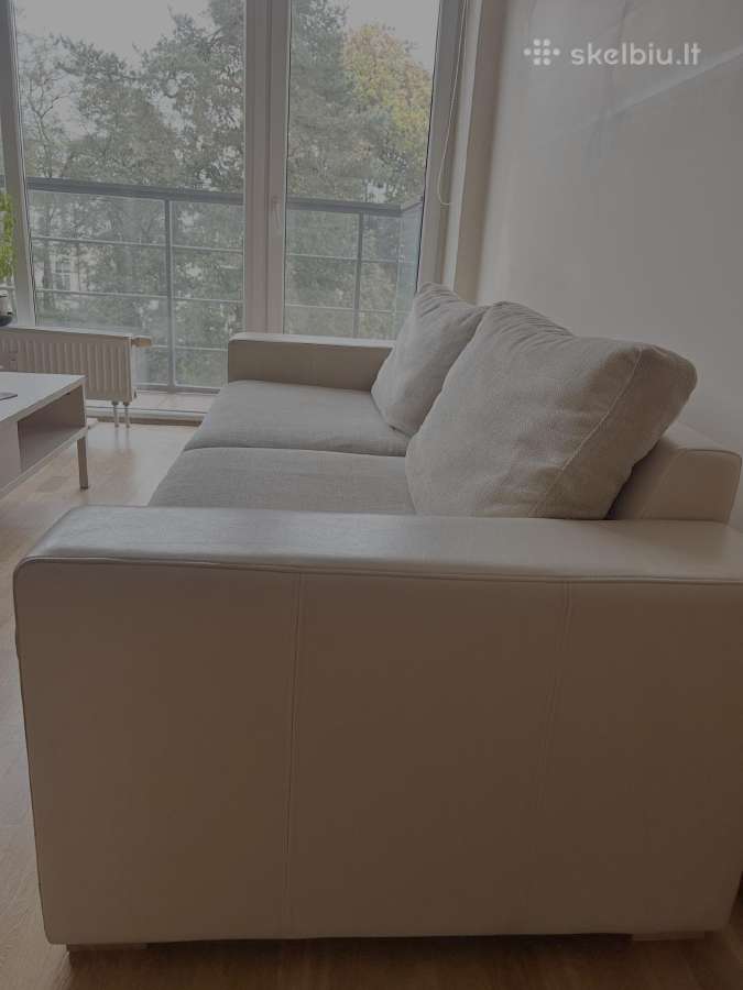 Atiduodu sofa-lova, pufas ir kavos staliukas - nuotraukos Nr. 2