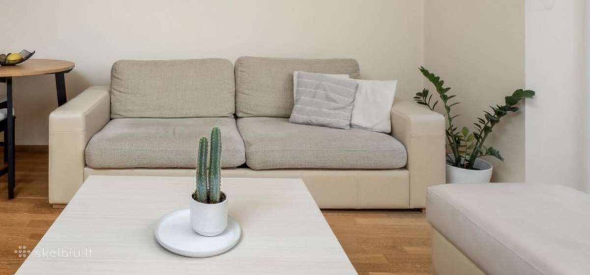Atiduodu sofa-lova, pufas ir kavos staliukas - nuotraukos Nr. 9