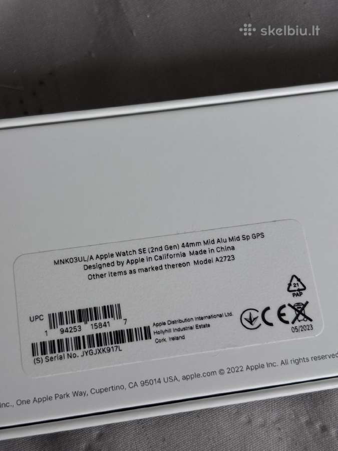 Apple Watch Se (2nd Gen) 44mm GPS - nuotraukos Nr. 4