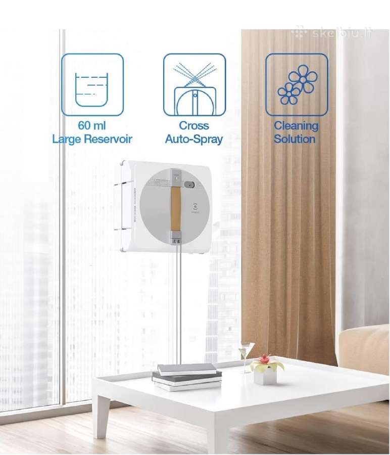Ecovacs Winbot W1 pro langų robotas - nuotraukos Nr. 2