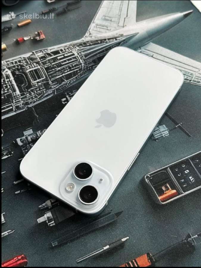 iPhone 15 128gb 90%BH - nuotraukos Nr. 2