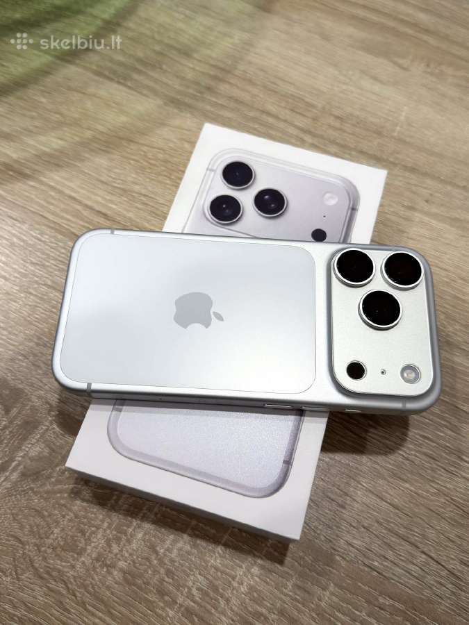 iPhone 17 Pro 256gb 100% baterija Tele2 garantija - nuotraukos Nr. 2