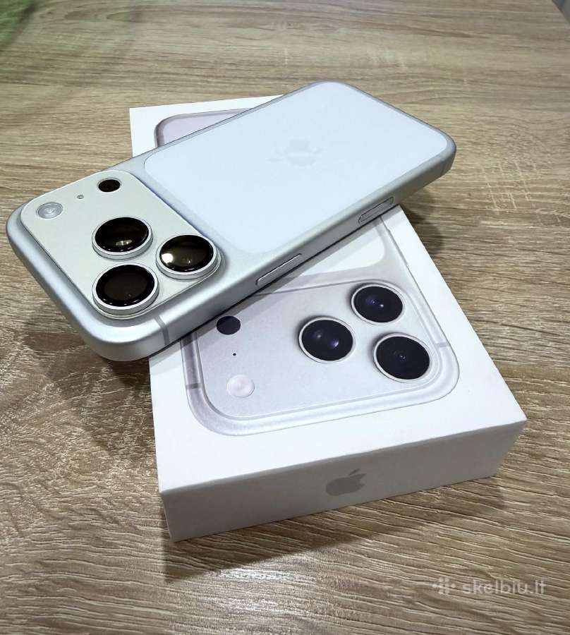 iPhone 17 Pro 256gb 100% baterija Tele2 garantija - nuotraukos Nr. 3