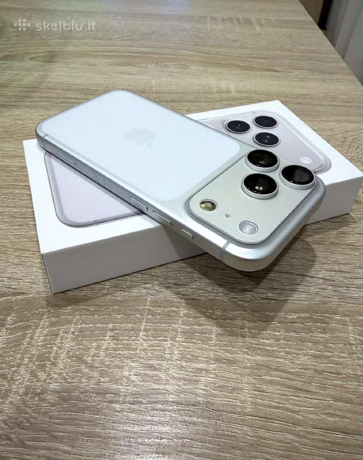 iPhone 17 Pro 256gb 100% baterija Tele2 garantija - nuotraukos Nr. 7