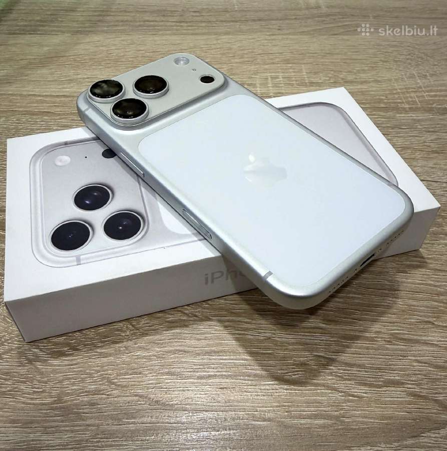 iPhone 17 Pro 256gb 100% baterija Tele2 garantija - nuotraukos Nr. 9