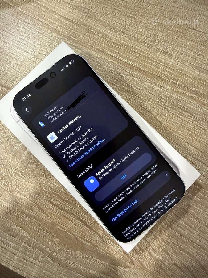 iPhone 17 Pro 256gb 100% baterija Tele2 garantija - nuotraukos Nr. 10