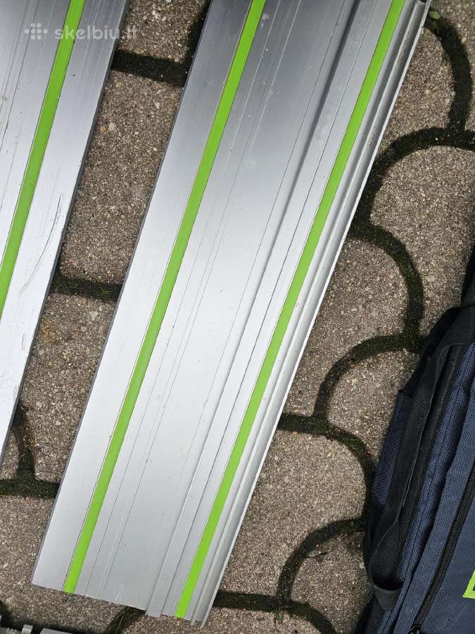 Festool Ts 55 Rebq su 2 liniuotem ir maišu joms - nuotraukos Nr. 7