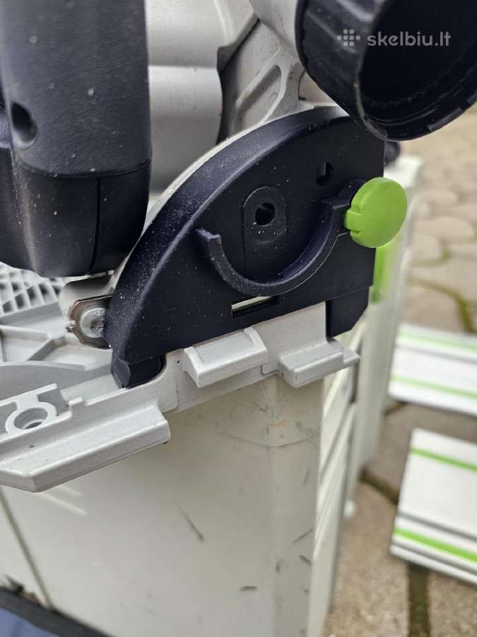 Festool Ts 55 Rebq su 2 liniuotem ir maišu joms - nuotraukos Nr. 11