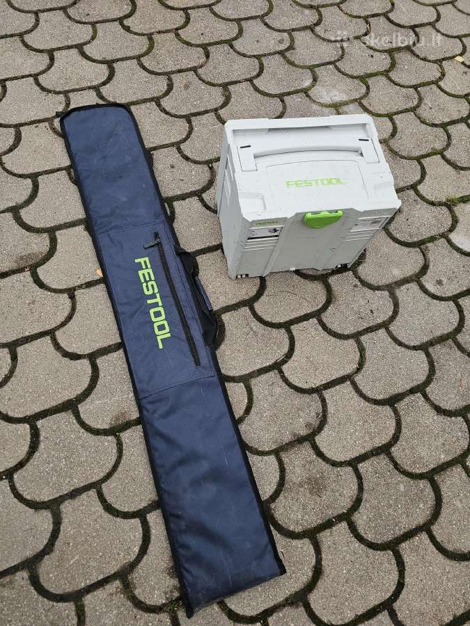 Festool Ts 55 Rebq su 2 liniuotem ir maišu joms - nuotraukos Nr. 12