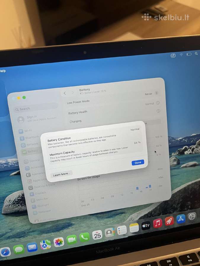 MacBook air M1 - nuotraukos Nr. 5