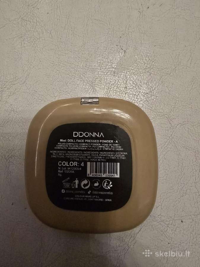 D'donna Doll Face kompaktinė pudra 8g - nuotraukos Nr. 2