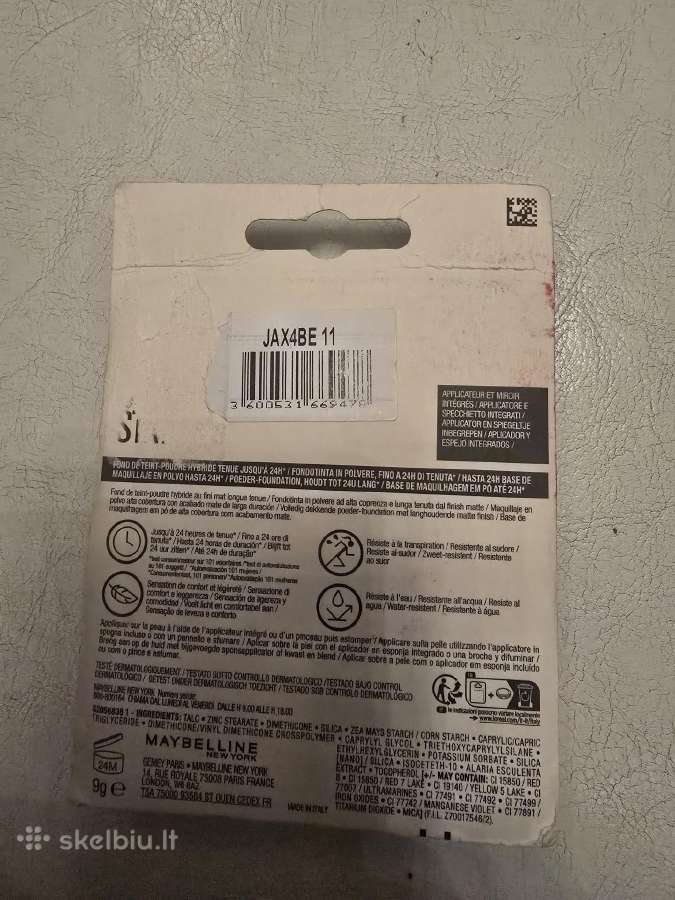Maybelline Super Stay 24h pudra 9g - nuotraukos Nr. 2