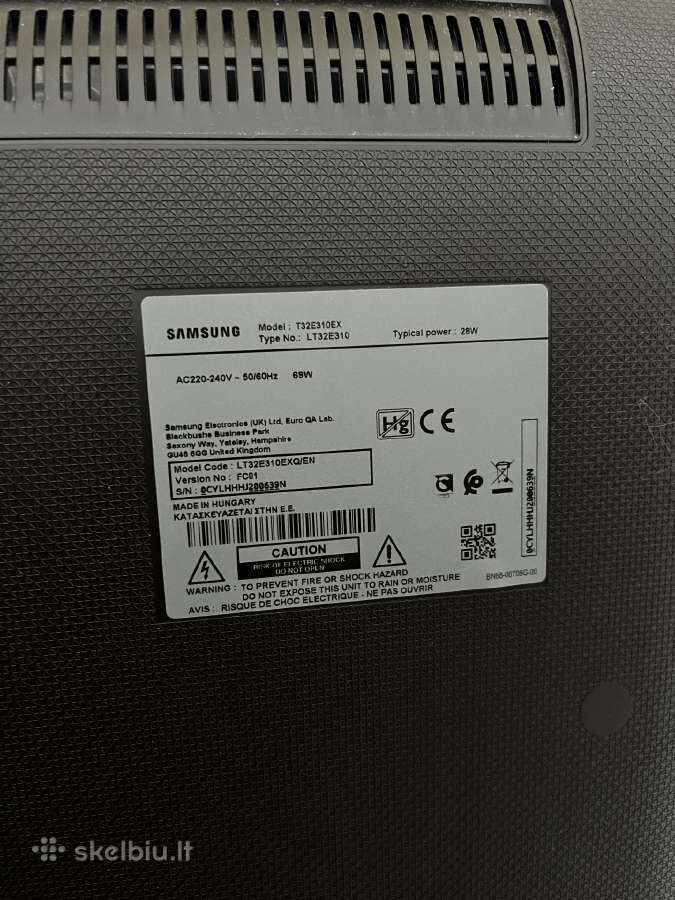 Televizorius Samsung T32e310ex - nuotraukos Nr. 3