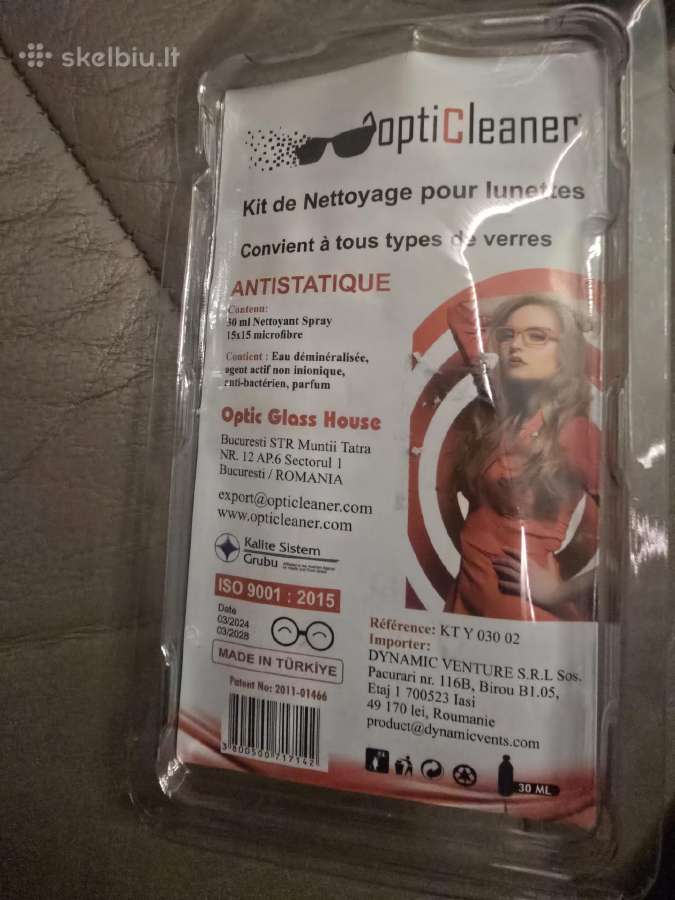 Opticleaner akinių valymo rinkinys 30 ml - nuotraukos Nr. 2