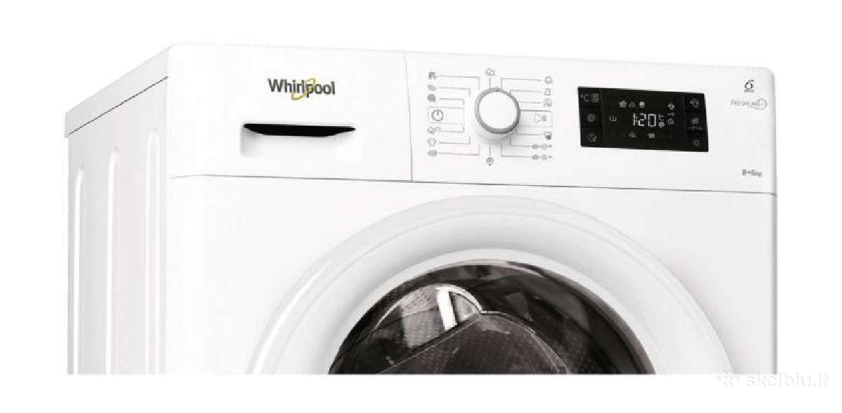 Skalbimo mašina - džiovyklė Whirlpool Fwdg86148w - nuotraukos Nr. 6
