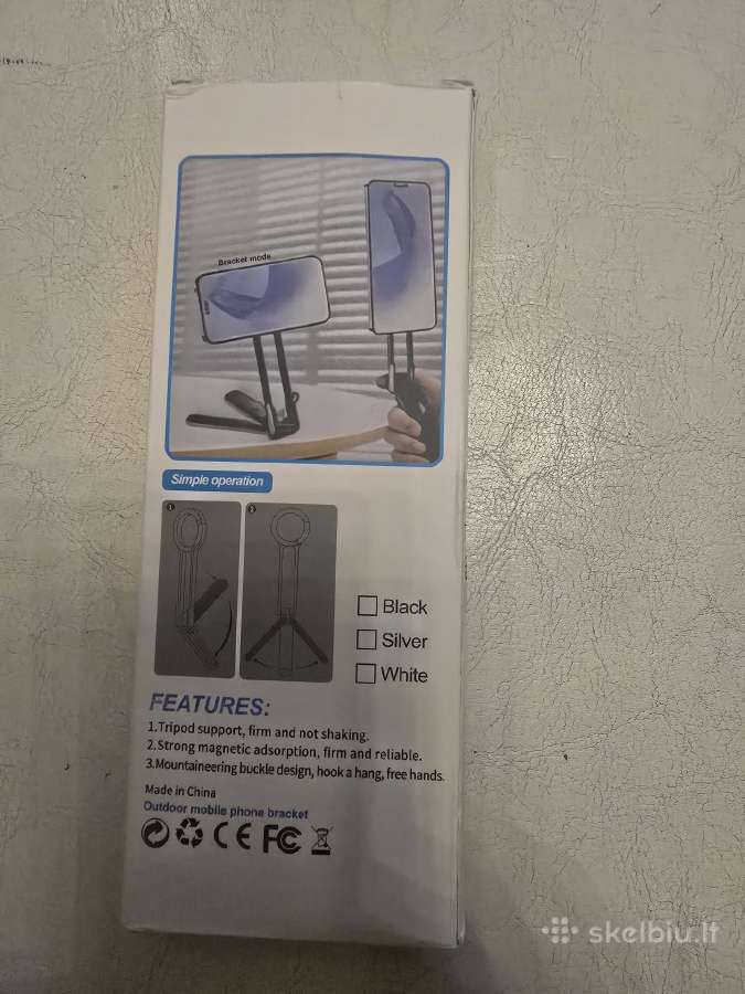 Magnetinis telefono laikiklis stovas 3in1 - nuotraukos Nr. 2