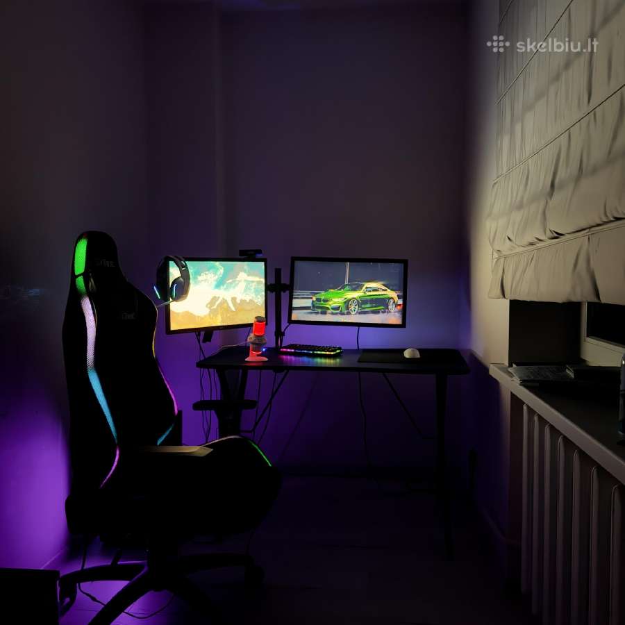 Kompiuterinė kėdė Trust Gxt 719 Ruya LED - nuotraukos Nr. 4