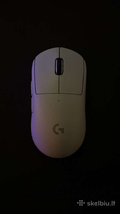 Logitech Pro X Superlight 2 White Žaidimų pėlė - nuotraukos Nr. 2