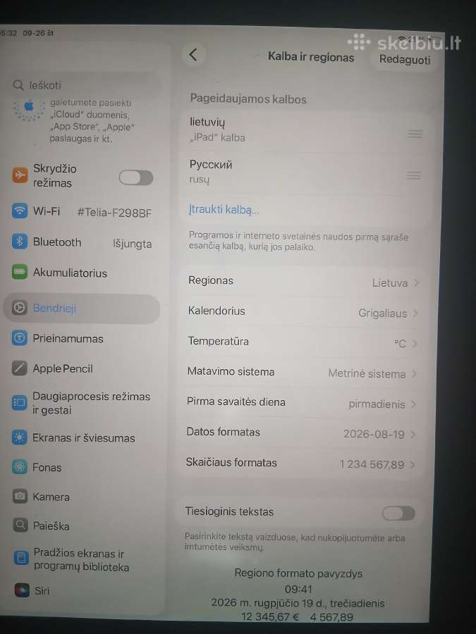 iPad Air 3 WiFi - nuotraukos Nr. 5