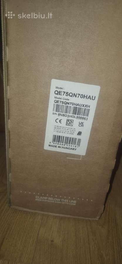 Naujas Televizorius Samsung 75qn70h - nuotraukos Nr. 3