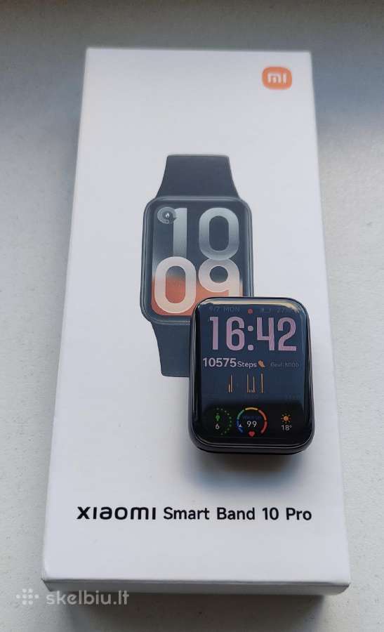 Xiaomi Smart Band 10 Pro. Naujas, garantija. - nuotraukos Nr. 3
