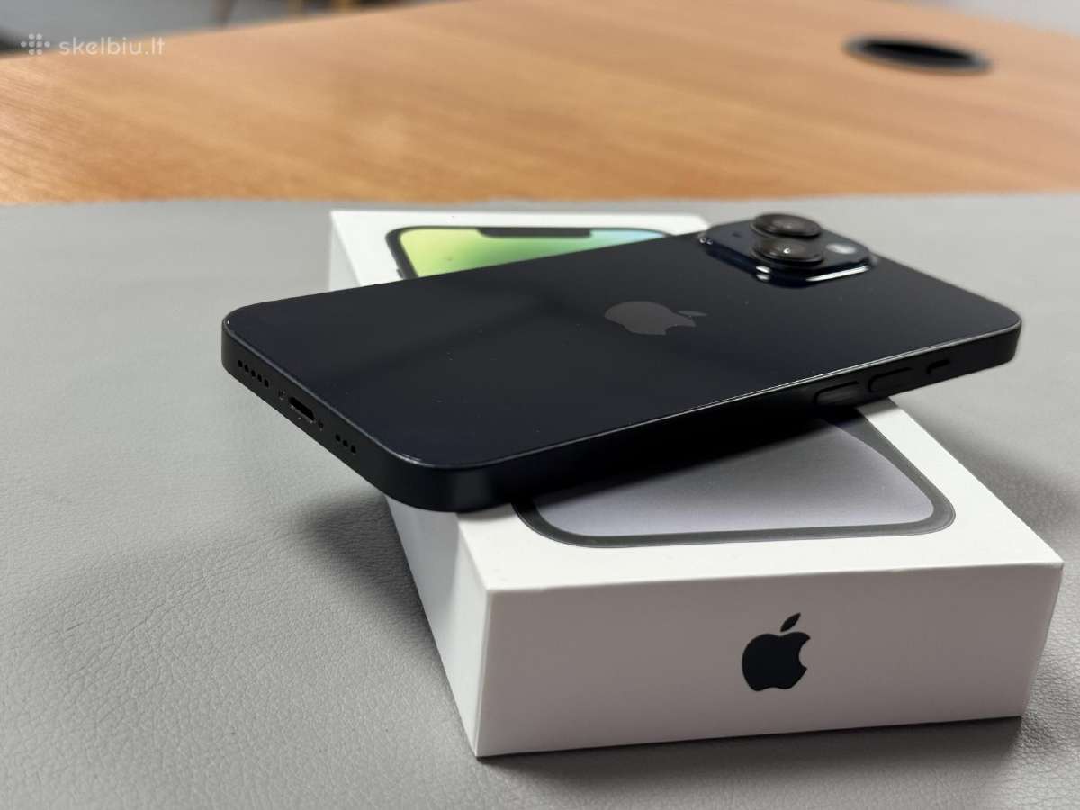 iPhone 14 128gb būklė labai gera - nuotraukos Nr. 3