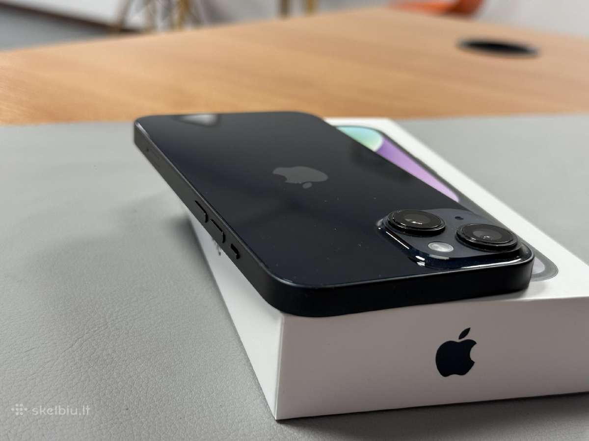 iPhone 14 128gb būklė labai gera - nuotraukos Nr. 4