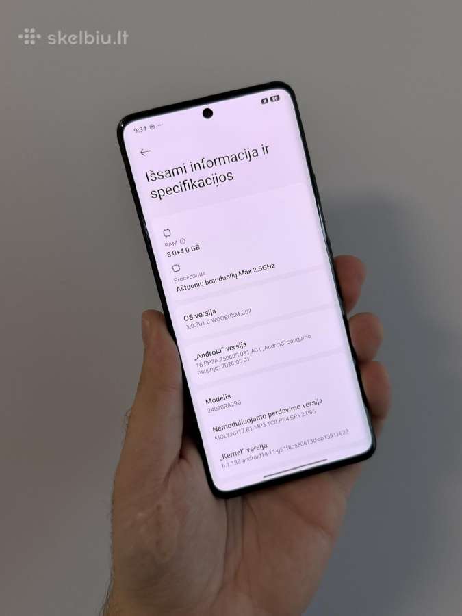 Xiaomi Redmi Note 14 Pro 5G 256 - nuotraukos Nr. 5