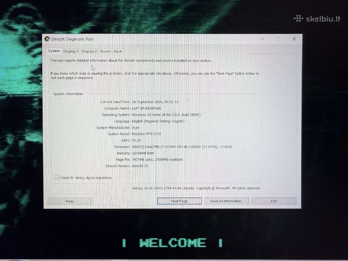 Acer Predator Triton 500 - nuotraukos Nr. 3