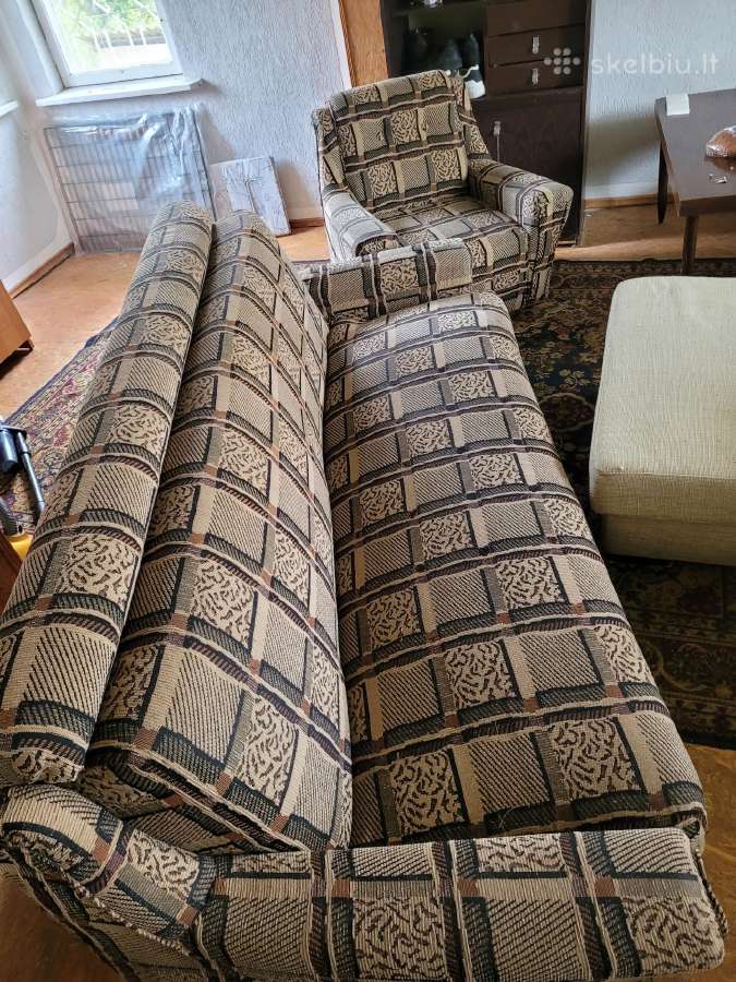 Sofa ir du foteliai - nuotraukos Nr. 2