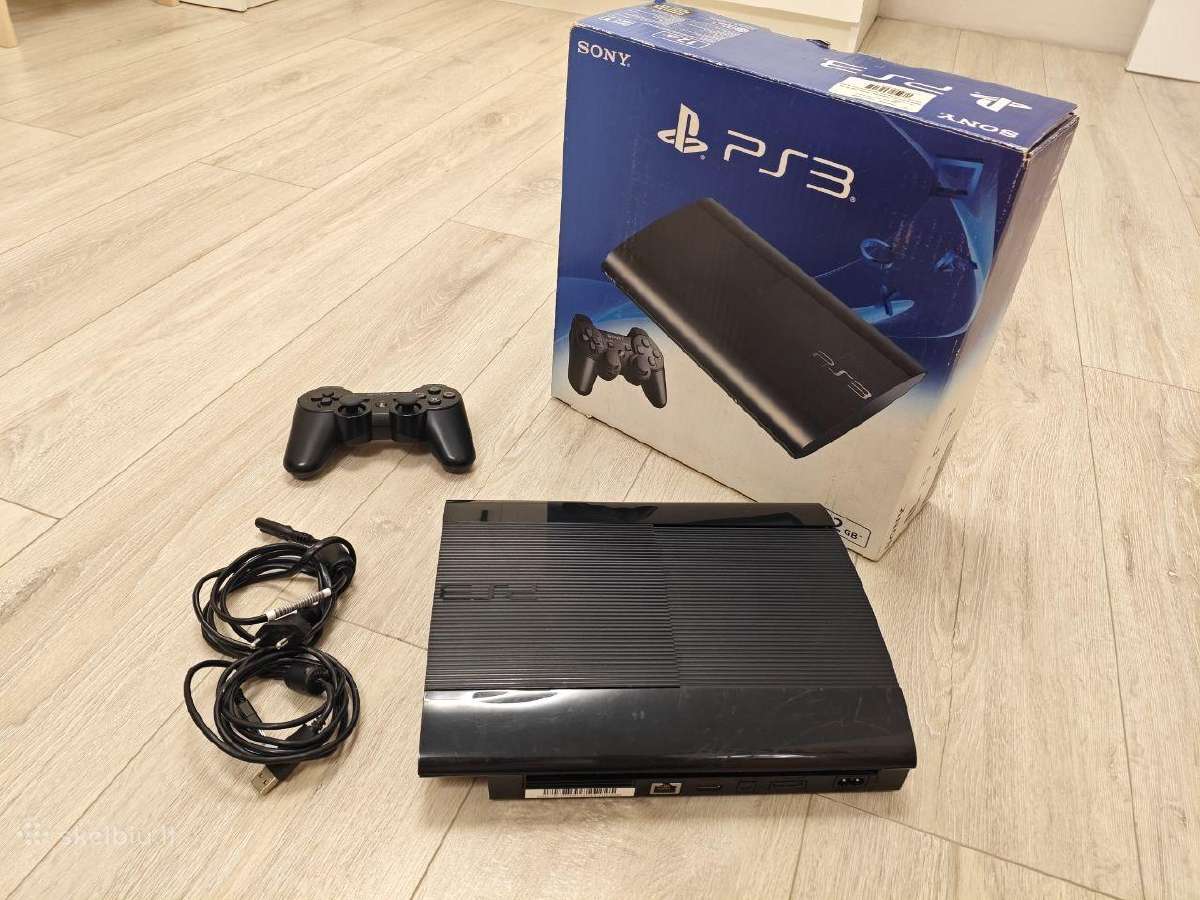 PS3 Superslim 1tb Atrištas - nuotraukos Nr. 2