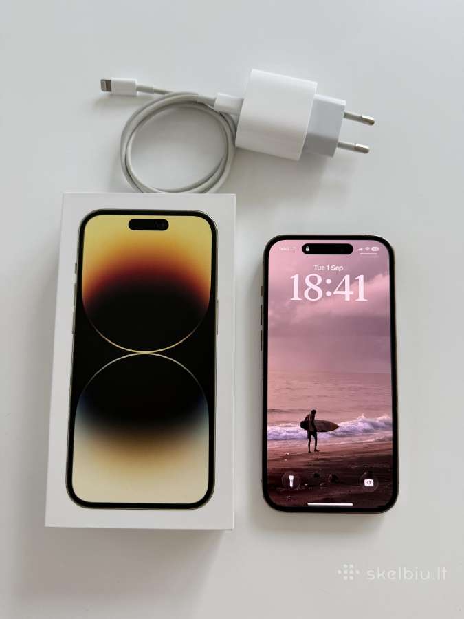 iPhone 14 Pro 256gb Puiki būklė - nuotraukos Nr. 3