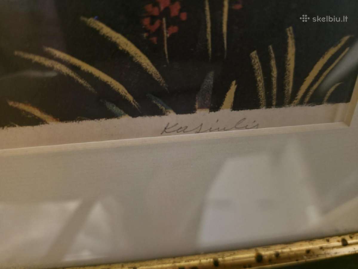 Kasiulio litografija „Zuzana ir seniai“ - nuotraukos Nr. 3