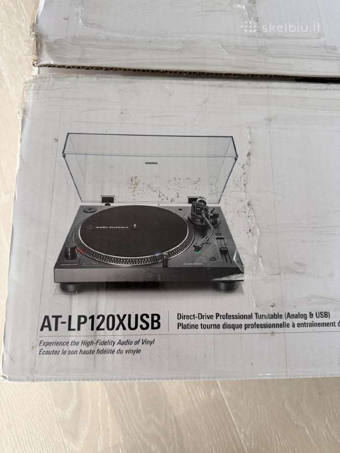 Audio-technica At-lp120xusb vinil.plokšt.grotuvas - nuotraukos Nr. 3