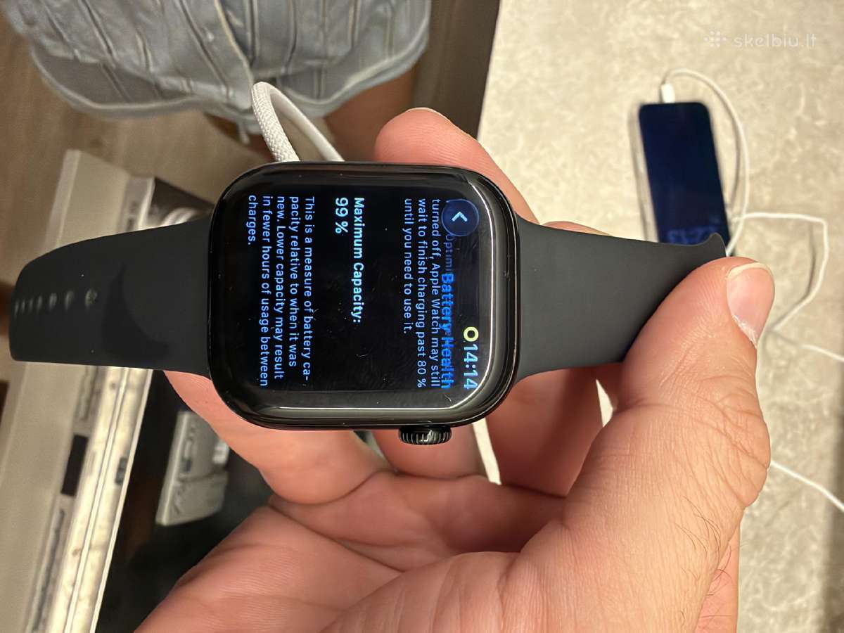 Apple Watch Series 10 42mm GPS Jet Black - nuotraukos Nr. 6