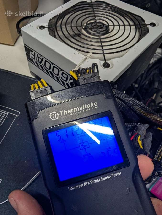 600w Bronze Raidmax maitinimo blokas - nuotraukos Nr. 2