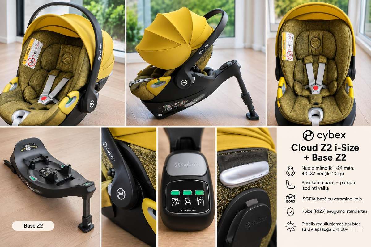 Cybex Cloud Z2 i-size + Base Z2 - nuotraukos Nr. 2