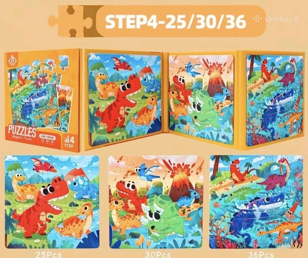Smagi, nauja magnetinė dėlionė vaikui nuo 3 metų - nuotraukos Nr. 5