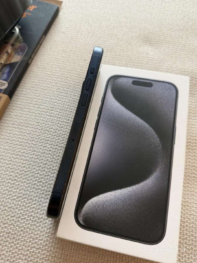 iPhone 15 Pro 256gb Blue Titanium - nuotraukos Nr. 3