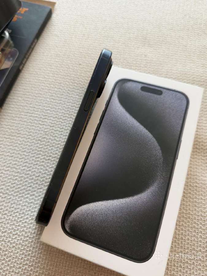 iPhone 15 Pro 256gb Blue Titanium - nuotraukos Nr. 4