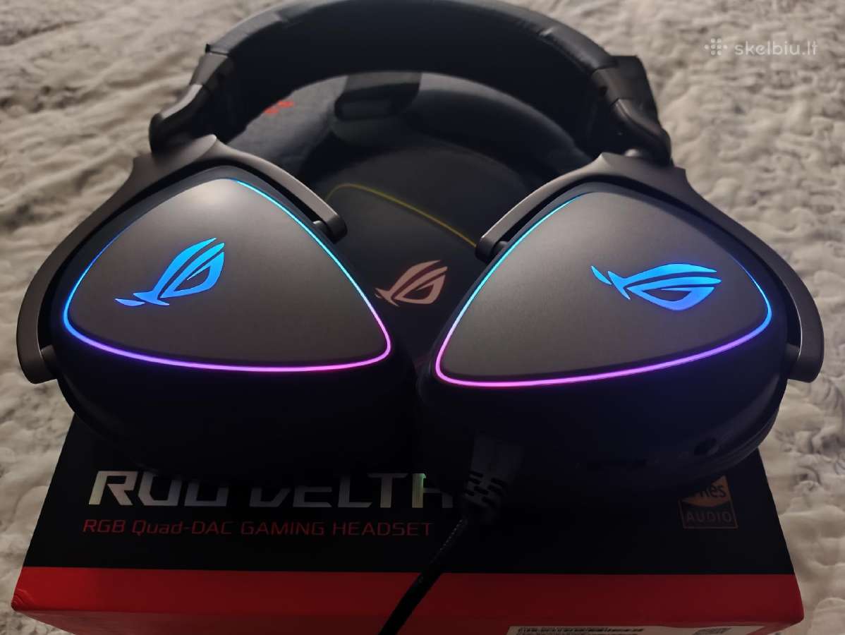 Asus Rog Delta gaming ausinės - nuotraukos Nr. 2